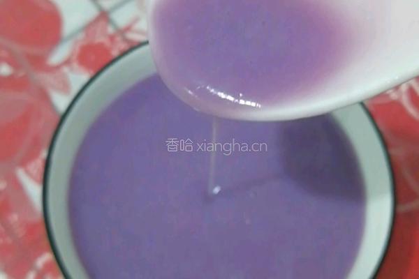 紫薯燕麦豆浆的做法图解6