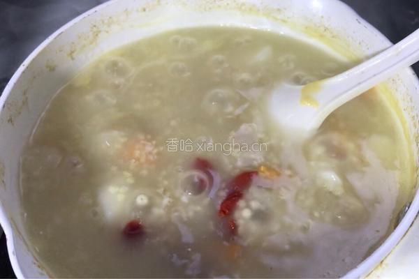 山药红薯粥的做法图解6