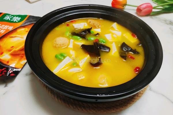 金汤鱼丸豆腐的做法图解5