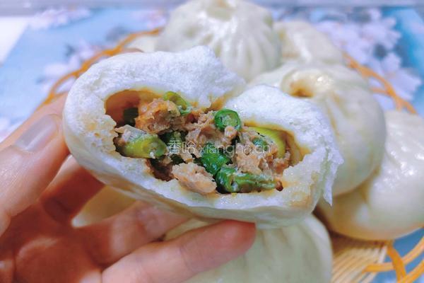 猪肉豆角馅包子的做法图解28
