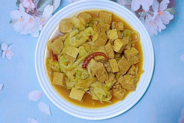 冻豆腐炖白菜的做法图解18