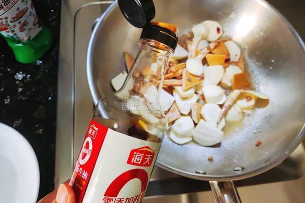 茨菰烧香干的做法图解5