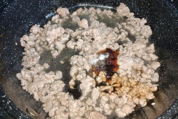 肉末芥菜的做法图解8