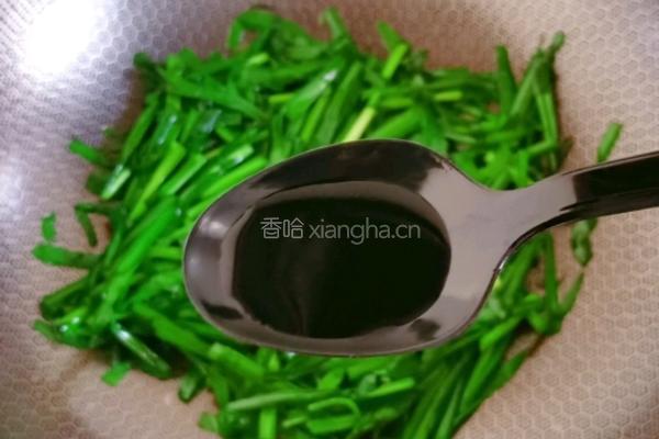 韭菜炒鸡蛋的做法图解9