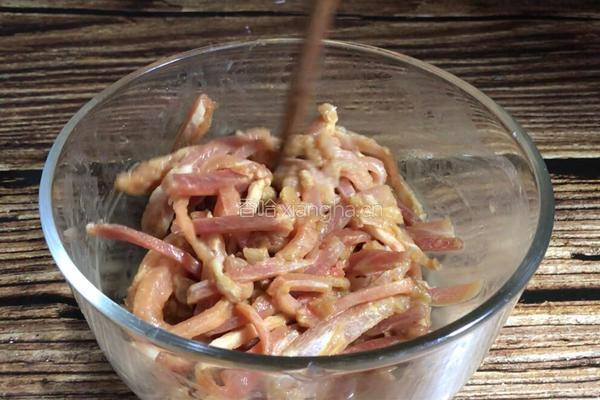 青菜肉丝汤面的做法图解1