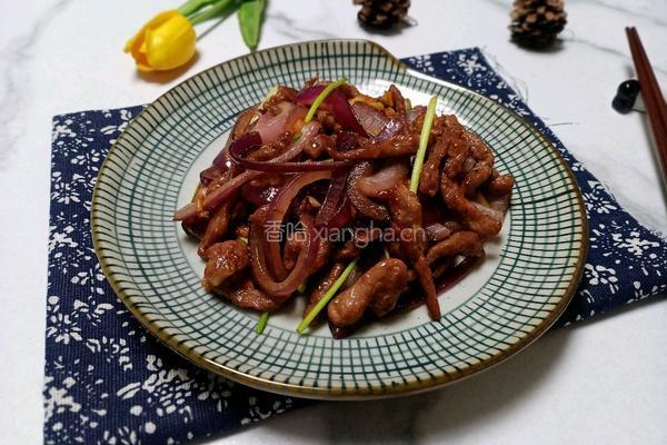 圆葱炒牛肉的做法图解10