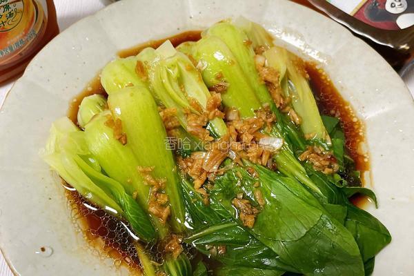 蒜蓉上海青的做法图解12