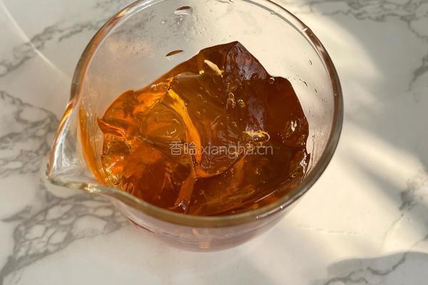 乌龙茶冻撞奶的做法图解5