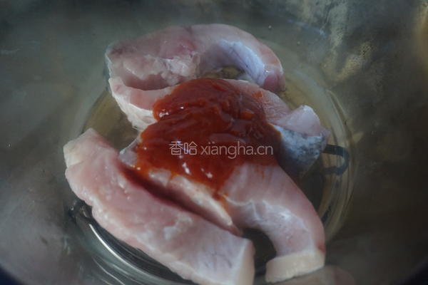 番茄酿青鱼的做法图解4