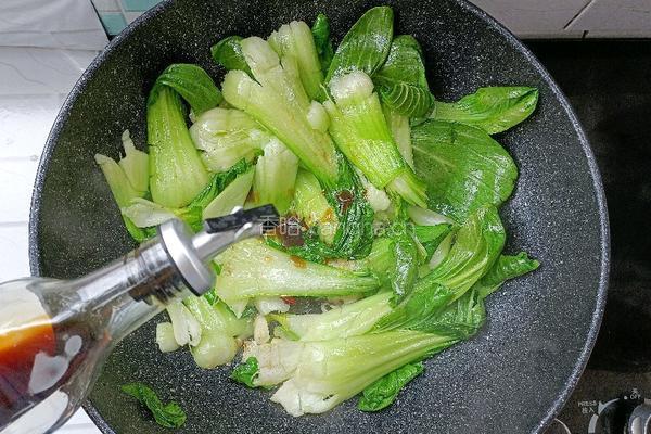 蚝油油菜的做法图解8