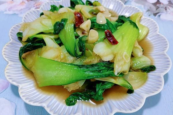 蚝油油菜的做法图解9