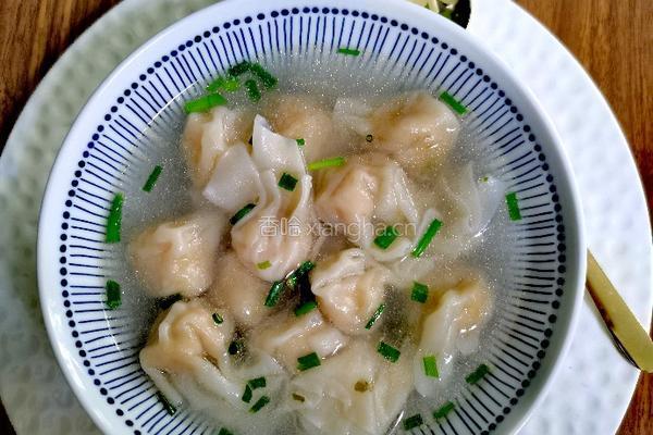 鲜肉虾仁小馄饨的做法图解6