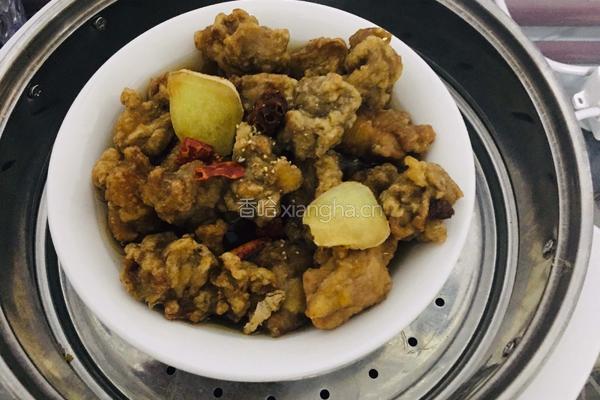 碗蒸黄酥鸭的做法图解9