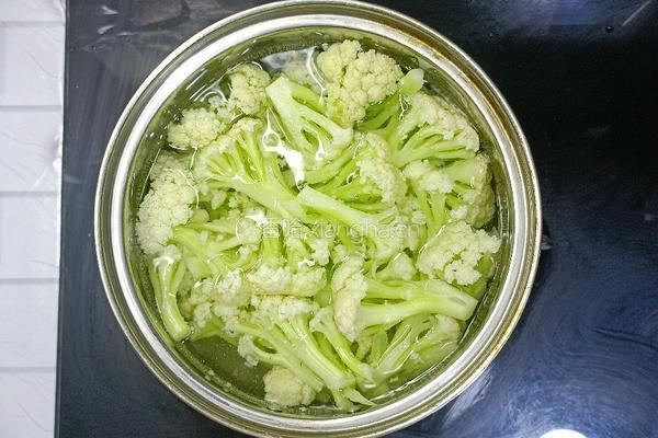 番茄菜花的做法图解4