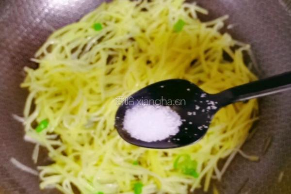 爆炒土豆丝的做法图解12