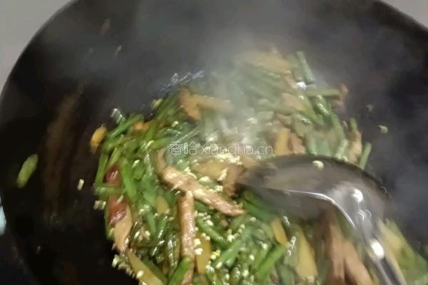 豇豆土豆条炒肉的做法图解11