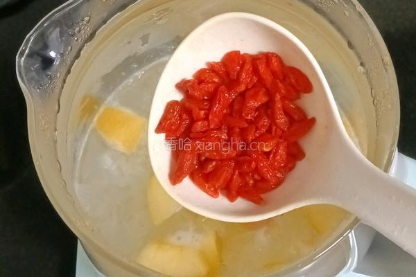 苹果银耳酒酿的做法图解6