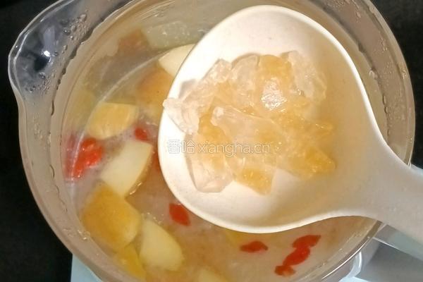 苹果银耳酒酿的做法图解7