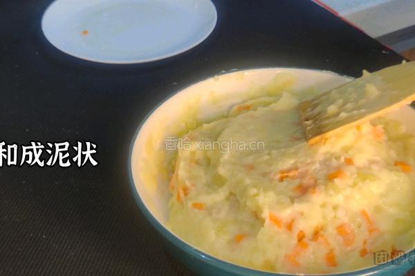 芝士虾滑土豆泥的做法图解9