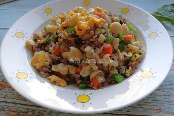 海鲜菇炒饭的做法图解13