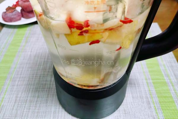 苹果银耳小米糊的做法图解3