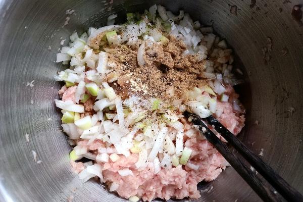 珍珠鸡蛋蒸肉饼的做法图解4