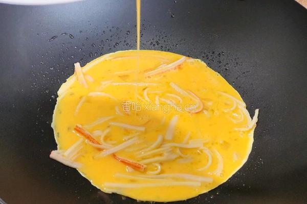 蟹柳滑蛋的做法图解5