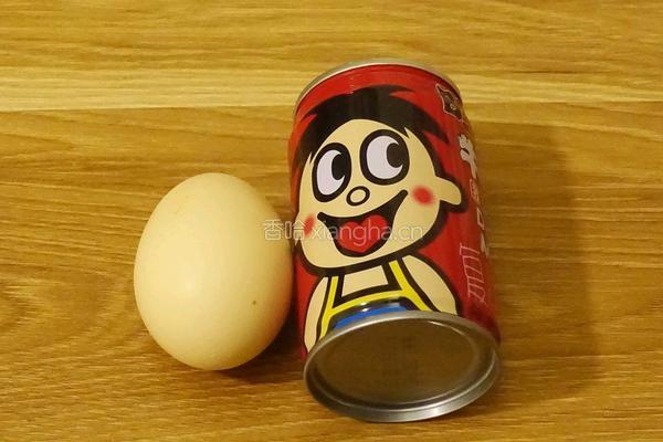 空气炸锅旺仔鸡蛋布丁的做法图解1