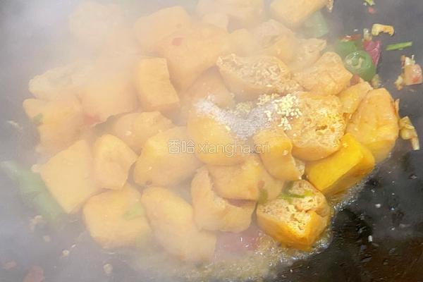 豆泡炒韭菜的做法图解8