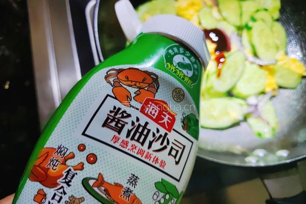 黄瓜炒鸡蛋的做法图解8