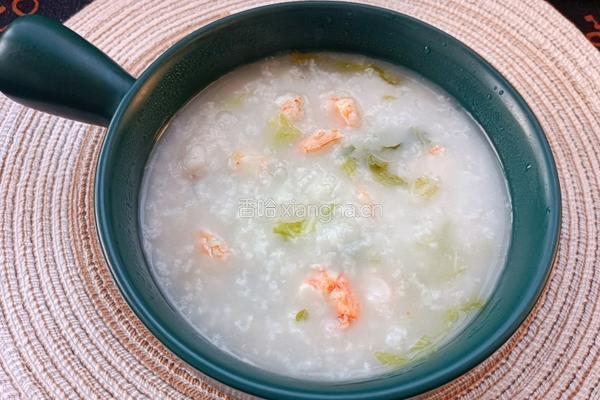 虾仁大米粥的做法图解14