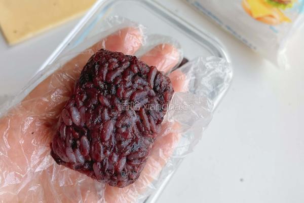 爆浆紫菜饭团的做法图解7