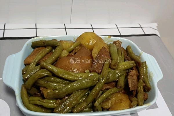 猪肉土豆炖豆角