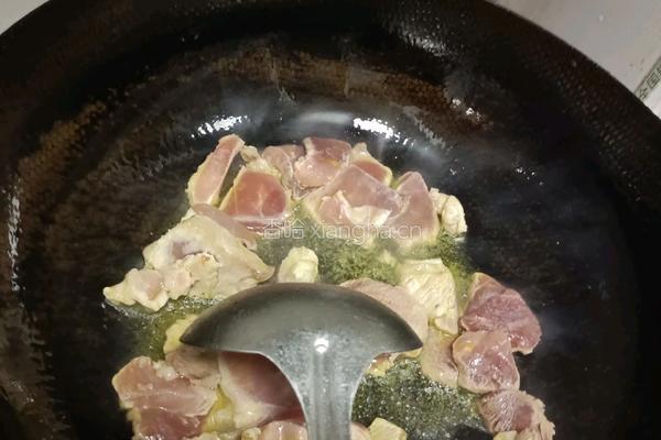 猪肉土豆炖豆角的做法图解4