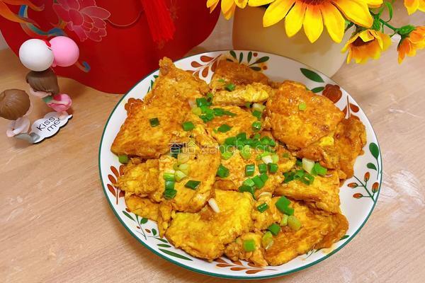 糖醋鸡蛋豆腐的做法图解7