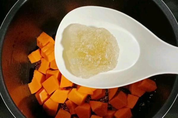 藜麦大米南瓜粥的做法图解4