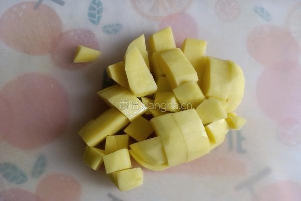 土豆洋葱焖饭的做法图解4