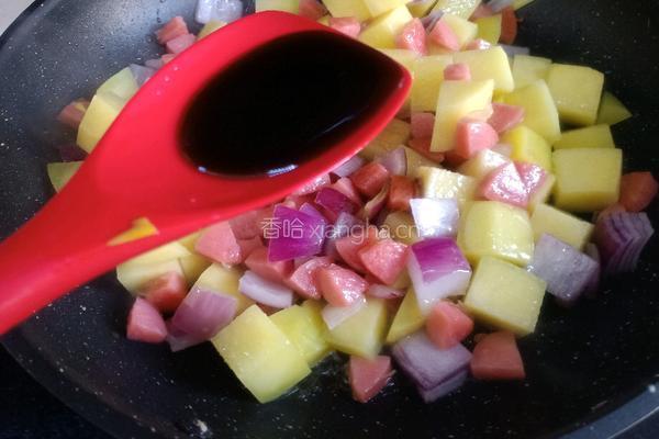 土豆洋葱焖饭的做法图解10
