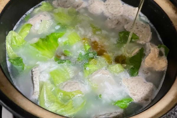 鱼丸鲍鱼粥的做法图解11