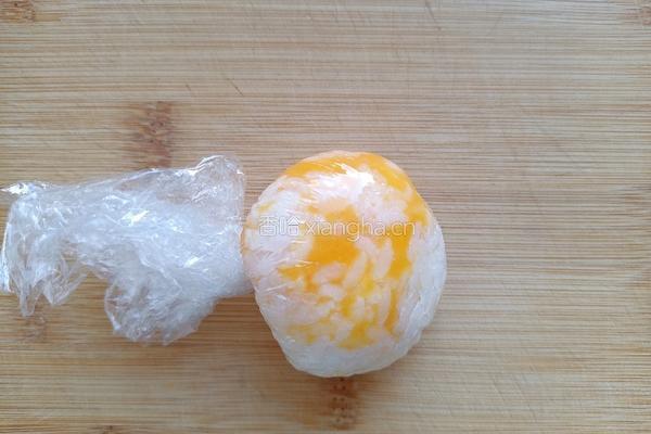 红薯芝士饭团的做法图解7