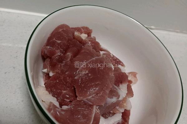 蒜苔炒肉的做法图解2