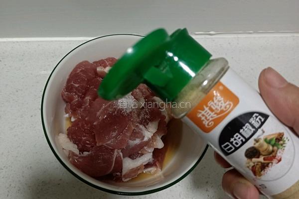 蒜苔炒肉的做法图解5