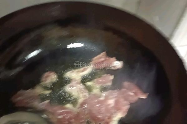 蒜苔炒肉的做法图解9