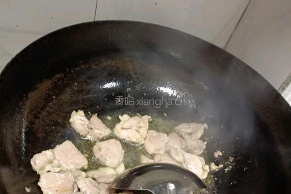 蒜苔炒肉的做法图解10