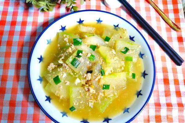肉沫烧冬瓜的做法图解8