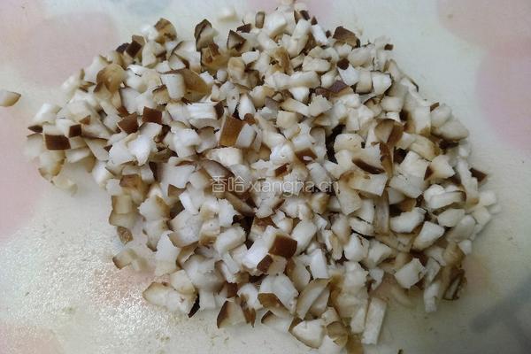 肉末火腿烧麦的做法图解3