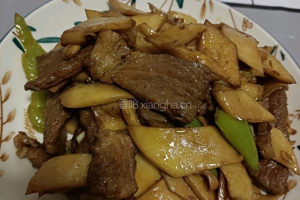 杏鲍菇炒肉的做法图解13