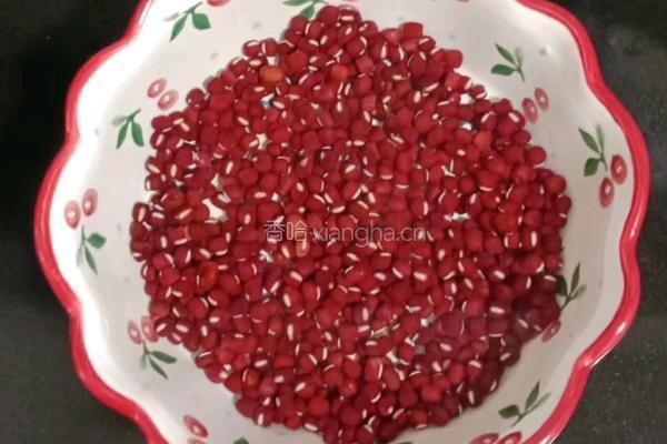 小米糙米红豆粥的做法图解2