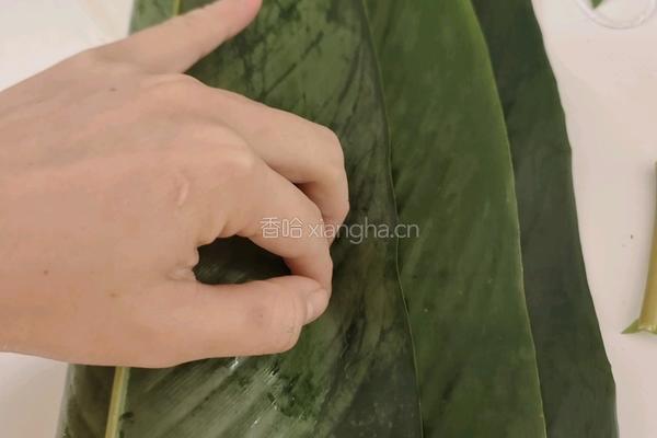 大米猪肉粽的做法图解16