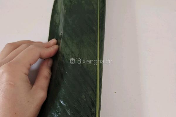 大米猪肉粽的做法图解17